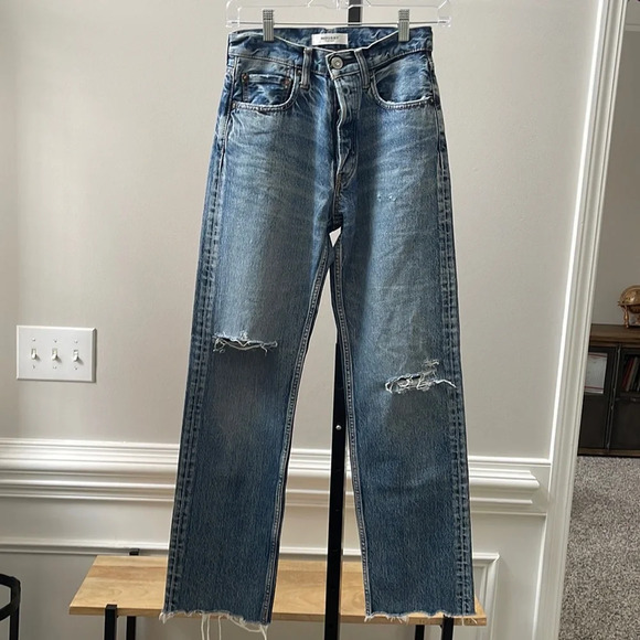 Moussy Vintage Morganfield wide straight size 25 - Picture 3 of 7